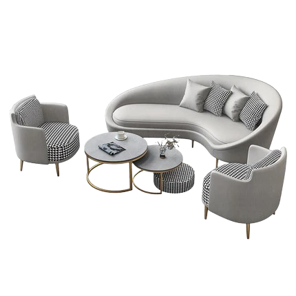 【VSKY SHOP】応接ソファ3点セット シンプル ホワイト VSKY SHOP】応接ソファ3点セット シンプル ホワイト VSKY SHOP