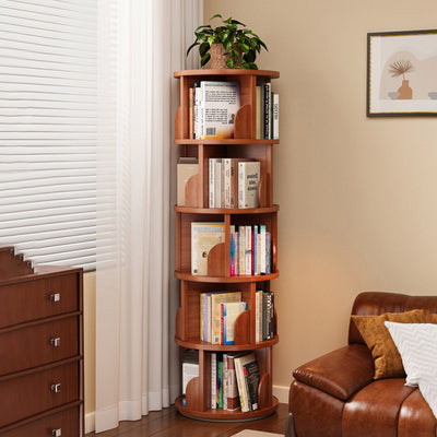 書類収納キャビネット　360度回転　陳列棚　収納棚　分類収納　エコ素材　シンプル　コンパクト使い勝手　安定感　CWG-S089