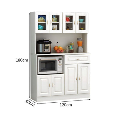 配線孔キャップ　蝶番　引き出し　扉付き収納　オープン収納　分類収納　台輪　安定性　エコ板材　収納キャビネット　キャビネット　大容量　実用　シンプル　ホワイト　CFG-K-007