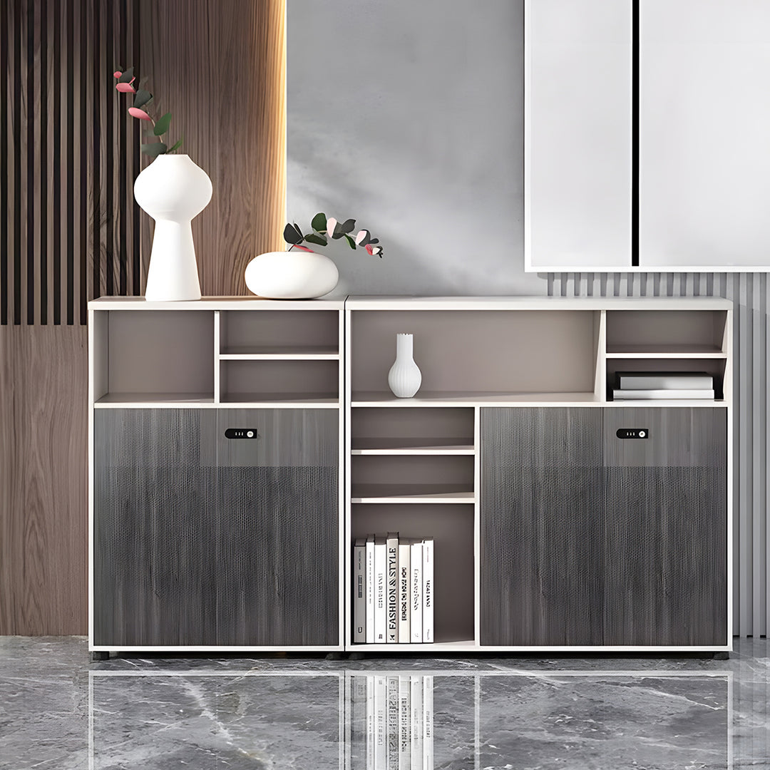 オフィスキャビネット オフィスチェスト 書類収納 書斎 役員室