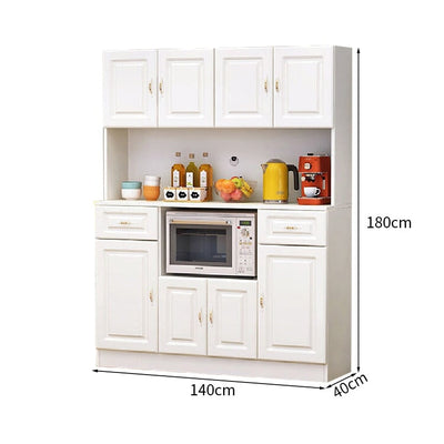 配線孔キャップ　蝶番　引き出し　扉付き収納　オープン収納　分類収納　台輪　安定性　エコ板材　収納キャビネット　キャビネット　大容量　実用　シンプル　ホワイト　CFG-K-007