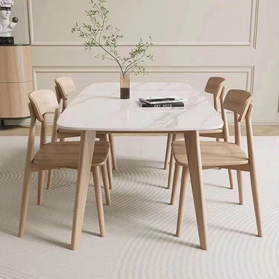 【ダイニングテーブル】北欧風 マーブル柄 選べる5サイズ　CZ-056 