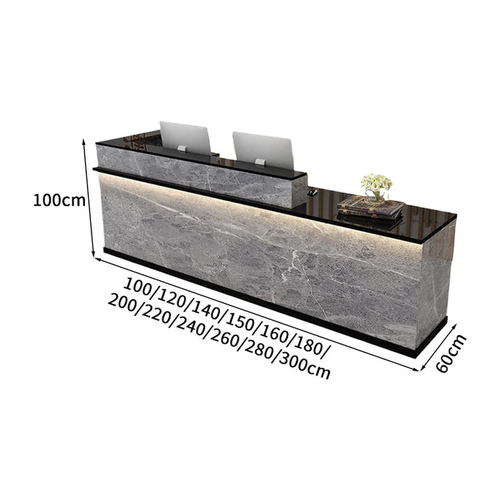 受付カウンター レセプションデスク エントランス受付 レジカウンター