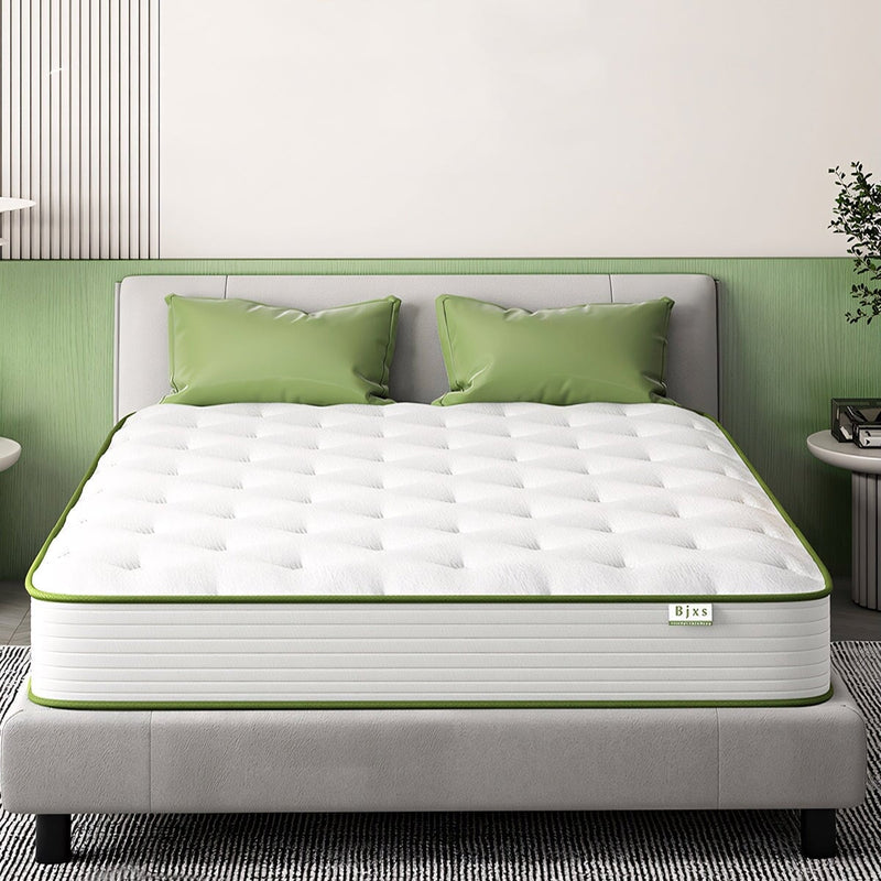 マットレス　二人用　キングサイズ　寝具　植物繊維生地　体圧分散性　ポケットコイル　ラテックス　ウレタン　ココナッツパーム　柔らか　ふくよか　快適　カスタマイズ可能　CD-C023-kc