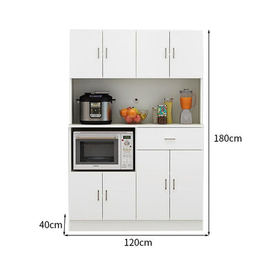 配線孔キャップ　蝶番　引き出し　扉付き収納　オープン収納　分類収納　台輪　安定性　エコ板材　収納キャビネット　キャビネット　大容量　実用　シンプル　ホワイト　CFG-K-007