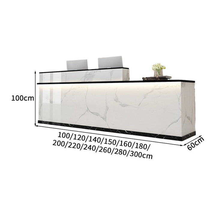 受付カウンター レセプションデスク エントランス受付 レジカウンター