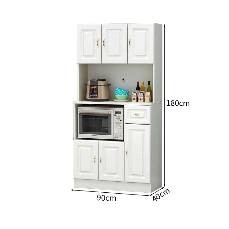 配線孔キャップ　蝶番　引き出し　扉付き収納　オープン収納　分類収納　台輪　安定性　エコ板材　収納キャビネット　キャビネット　大容量　実用　シンプル　ホワイト　CFG-K-007