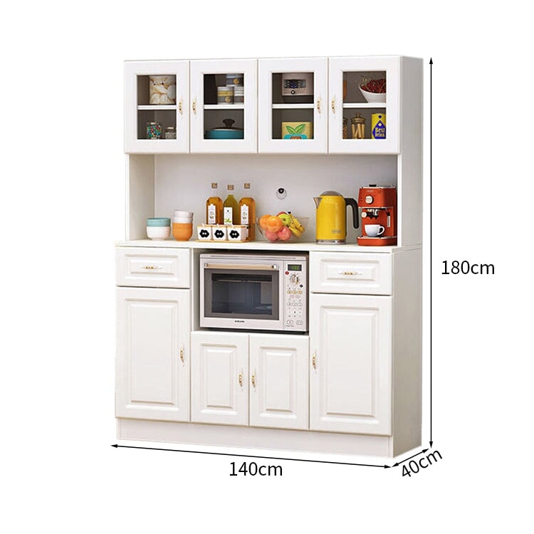 配線孔キャップ　蝶番　引き出し　扉付き収納　オープン収納　分類収納　台輪　安定性　エコ板材　収納キャビネット　キャビネット　大容量　実用　シンプル　ホワイト　CFG-K-007