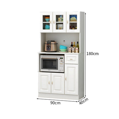 配線孔キャップ　蝶番　引き出し　扉付き収納　オープン収納　分類収納　台輪　安定性　エコ板材　収納キャビネット　キャビネット　大容量　実用　シンプル　ホワイト　CFG-K-007