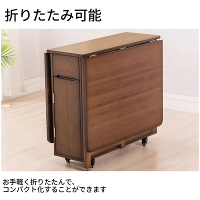 折りたたみ可能　テーブルセット　テーブル　チェア　収納付き　コンパクト　ダイニングテーブル　食卓　CZ-S022
