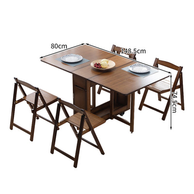折りたたみ可能　テーブルセット　テーブル　チェア　収納付き　コンパクト　ダイニングテーブル　食卓　CZ-S022