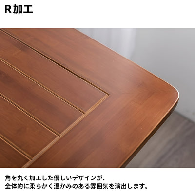 折りたたみ可能　天然木　コンパクト　テーブル　チェア　ダイニングテーブル　食卓　CZ-S023