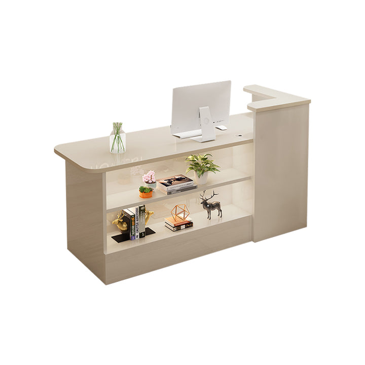 【新品】受付カウンター 受付台レジカウンターライト付JDT-S027-67グレー 新品】受付カウンター 受付台レジカウンターライト付JDT-S027-67グレー