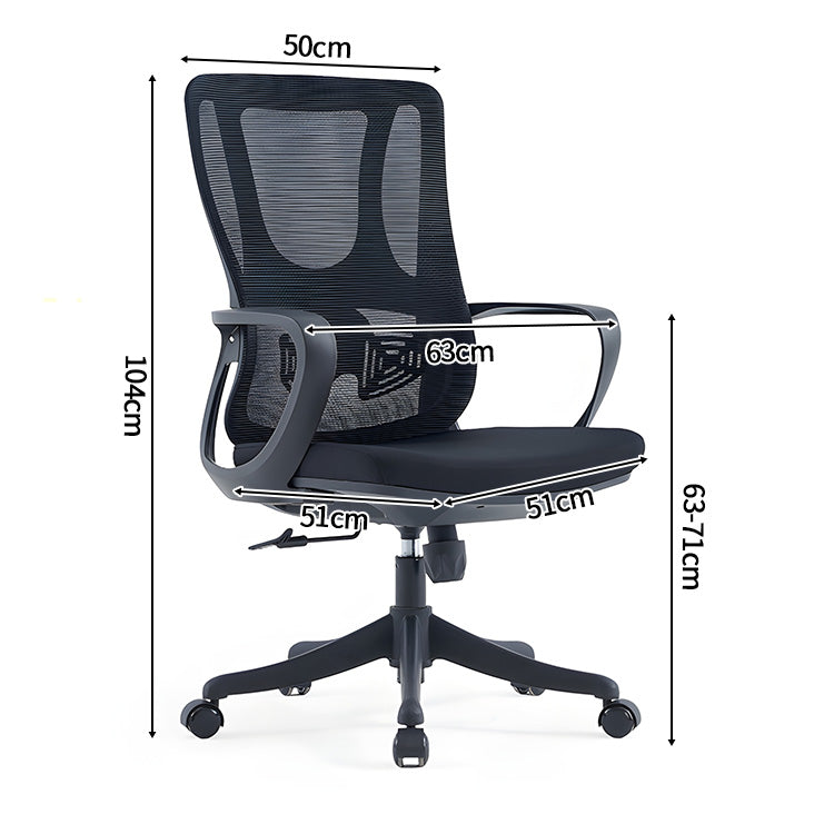 作業用チェア　デスクチェア　オフィスチェア　人間工学　昇降回転　リクライニング　高反発ウレタン　メッシュ　通気性　安定性　チェア　快適　ブラック　XT-BGY-B285