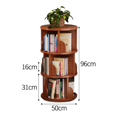 書類収納キャビネット　360度回転　陳列棚　収納棚　分類収納　エコ素材　シンプル　コンパクト使い勝手　安定感　CWG-S089