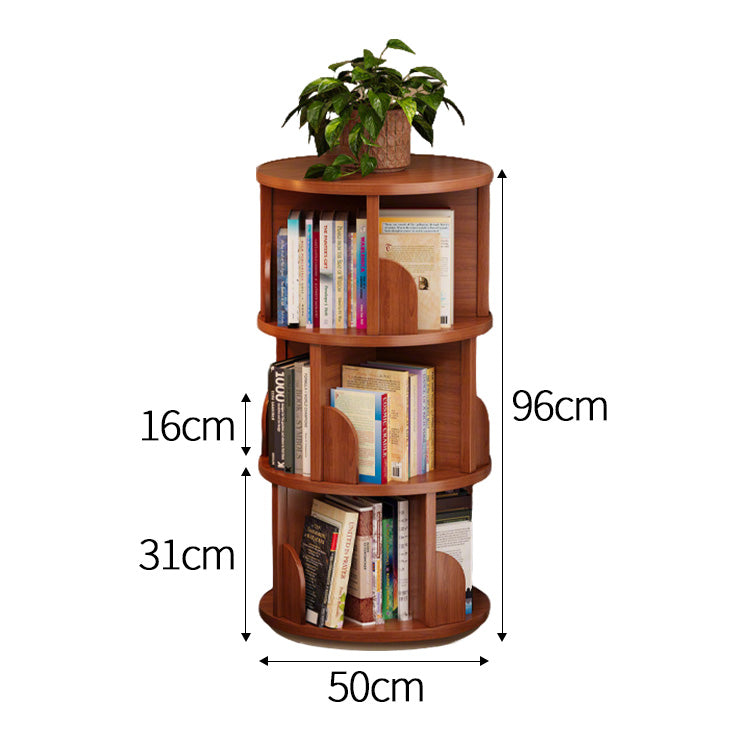 書類収納キャビネット　360度回転　陳列棚　収納棚　分類収納　エコ素材　シンプル　コンパクト使い勝手　安定感　CWG-S089