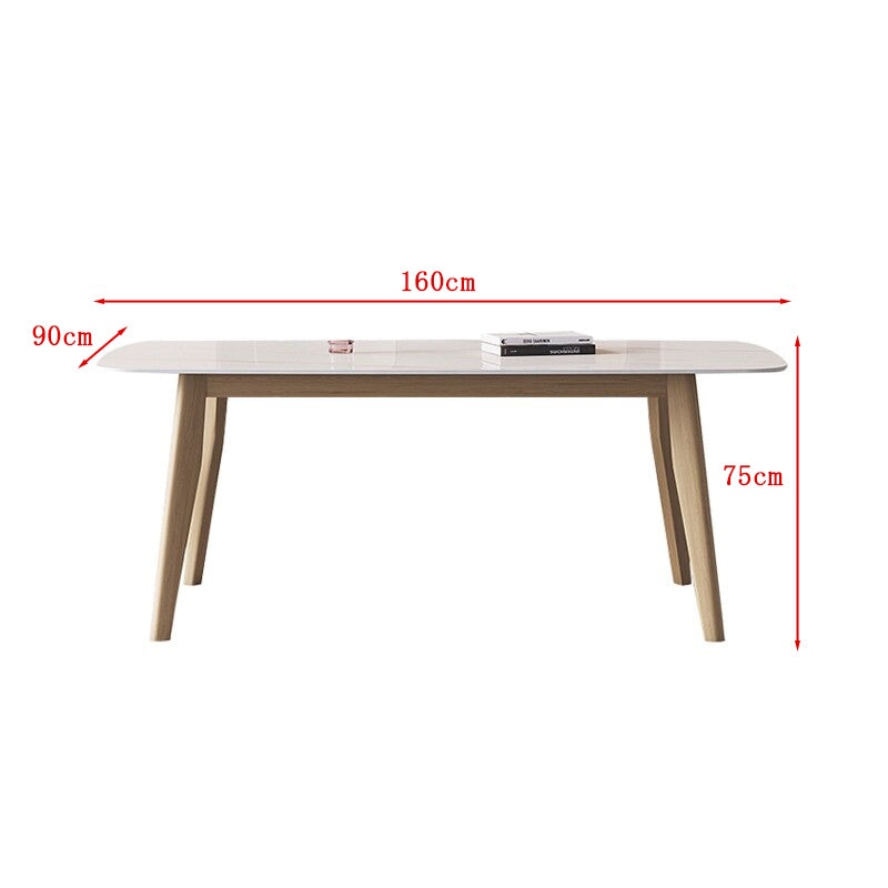 【ダイニングテーブル】北欧風 マーブル柄 選べる5サイズ　CZ-056 