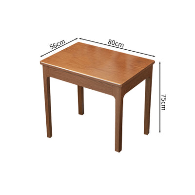 天然木　デスク　シンプル　PCデスク　パソコンデスク　ワークデスク　Ｒ加工　引き出し付き　SNZ-S025