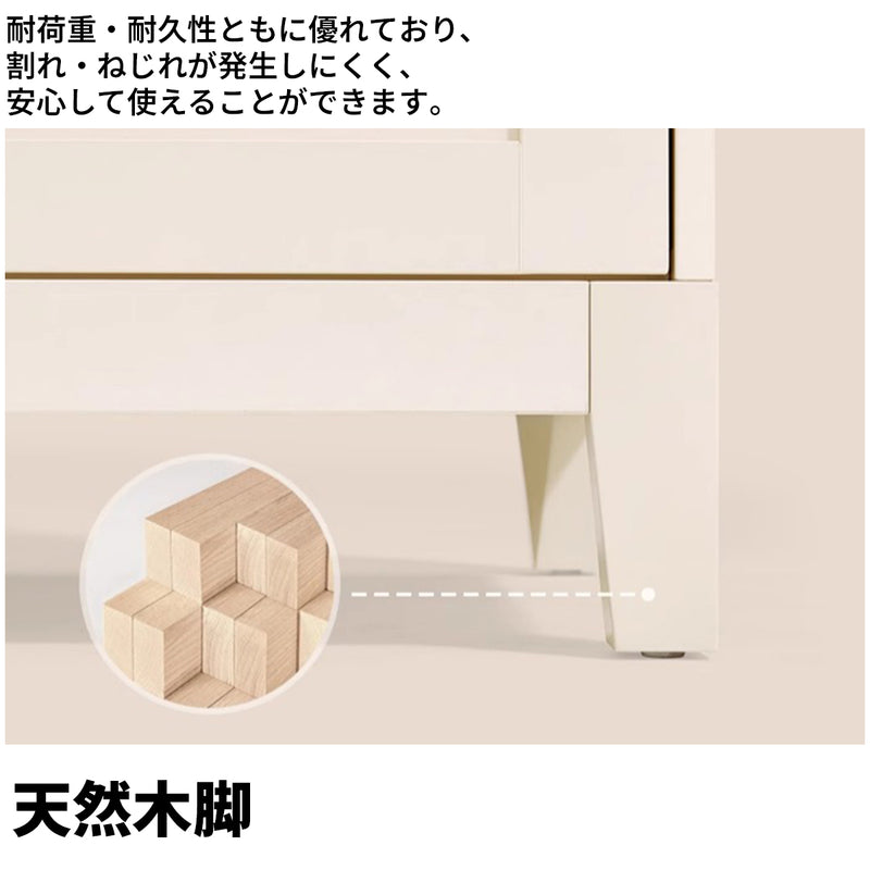 クローゼット　ワードローブ　衣類整理スペース　壁面収納　通気孔付き　エコ素材　天然木脚　転倒防止機構　大容量　YG-S039