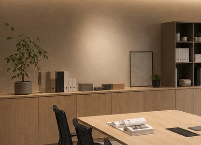 書類や備品をすっきり整える収納家具